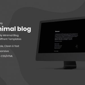 Dabbas web Template Extremely minimal blog Web Template by dabbas 2